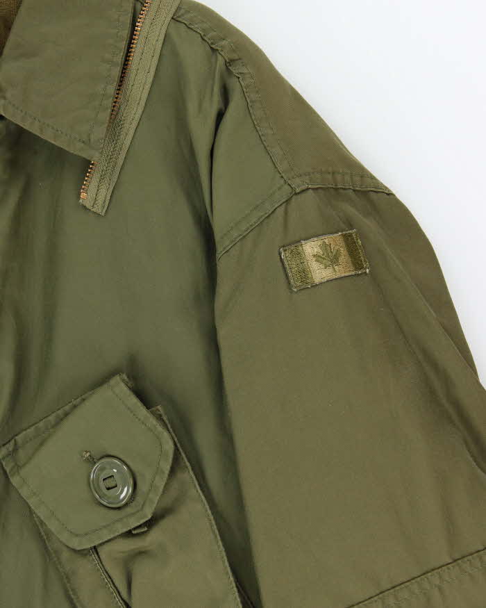80s Vintage Canadian Army ECW Parka & Liner - Large