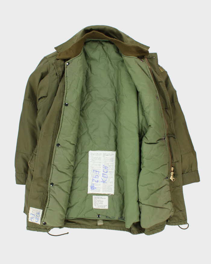 80s Vintage Canadian Army ECW Parka &amp; Liner - Large