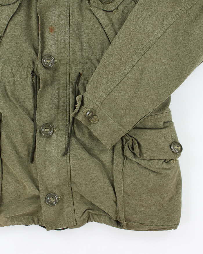 80s Vintage Canadian Army GS Jacket &amp; Liner - Short Medium