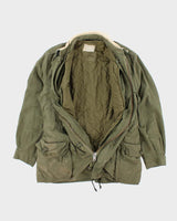 80s Vintage Canadian Army GS Jacket &amp; Liner - Short Medium