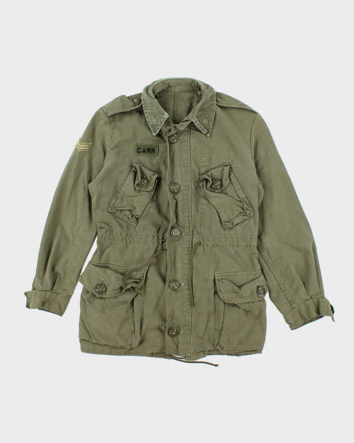 80s Vintage Canadian Army GS Jacket - Short Small