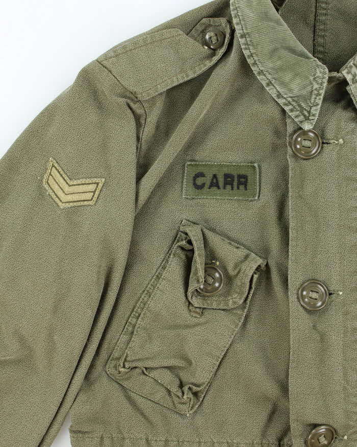 80s Vintage Canadian Army GS Jacket - Short Small
