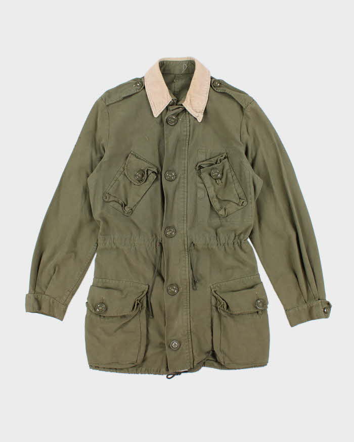 80s Vintage Canadian Army GS Jacket - Long Small