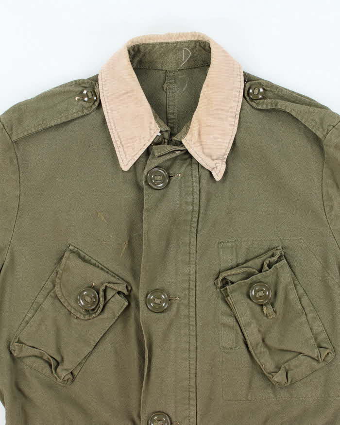 80s Vintage Canadian Army GS Jacket - Long Small