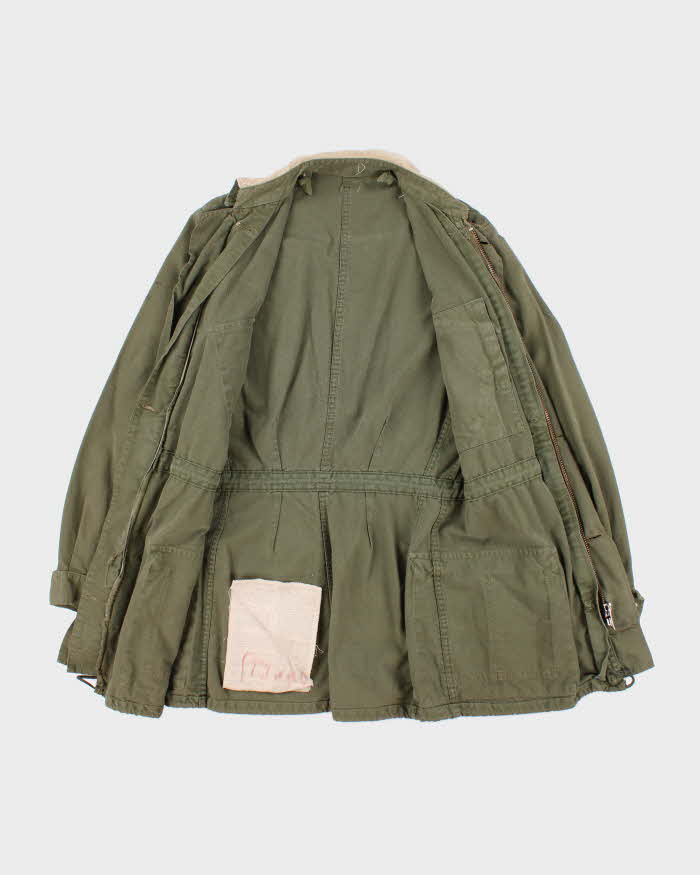 80s Vintage Canadian Army GS Jacket - Long Small