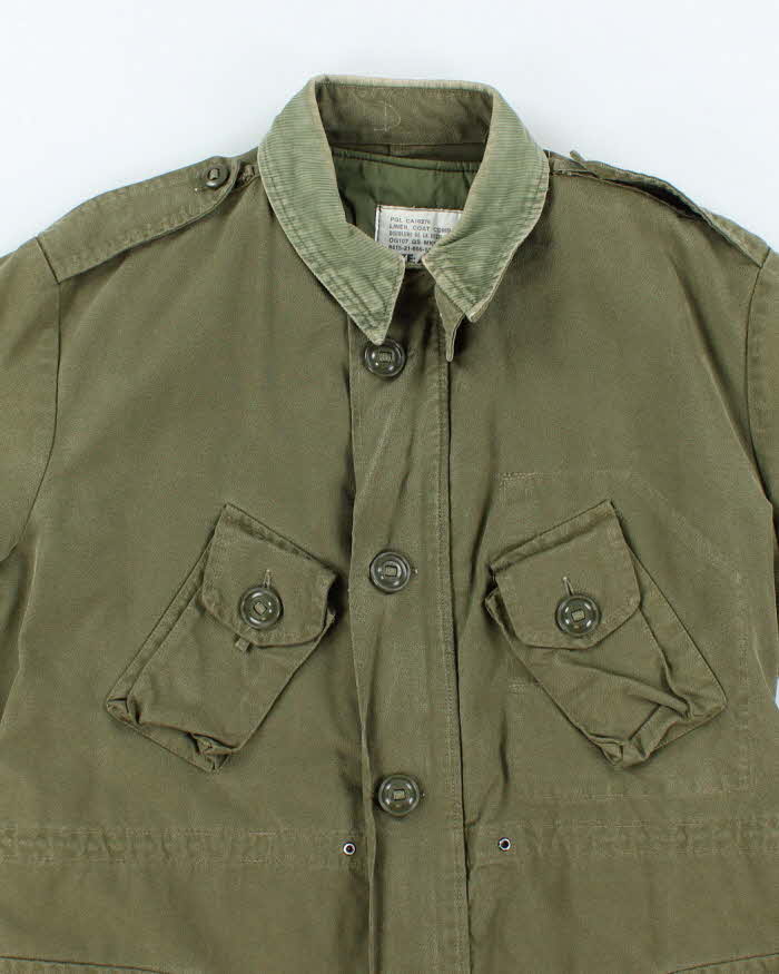 80s Vintage Canadian Army GS Jacket &amp; Liner - X-Large