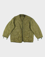 70s Vintage US Army M65 Jacket Liner - Large