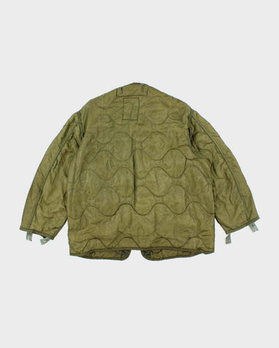70s Vintage US Army M65 Jacket Liner - Large