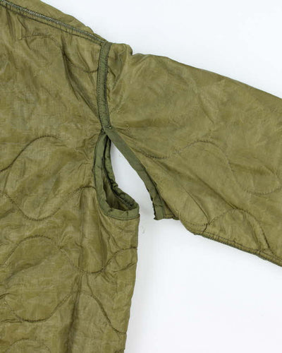 70s Vintage US Army M65 Jacket Liner - Large
