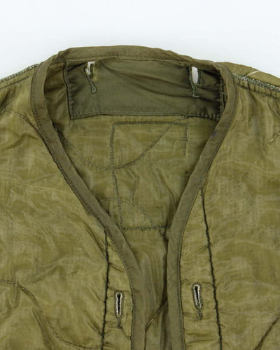 70s Vintage US Army M65 Jacket Liner - Large