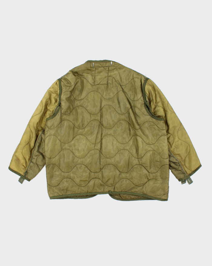 70s Vintage US Army M65 Jacket Liner - Large