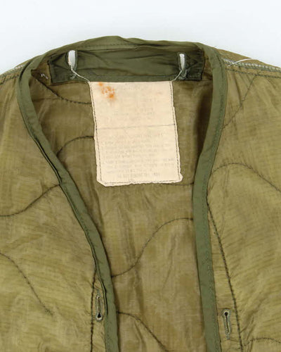 70s Vintage US Army M65 Jacket Liner - Large