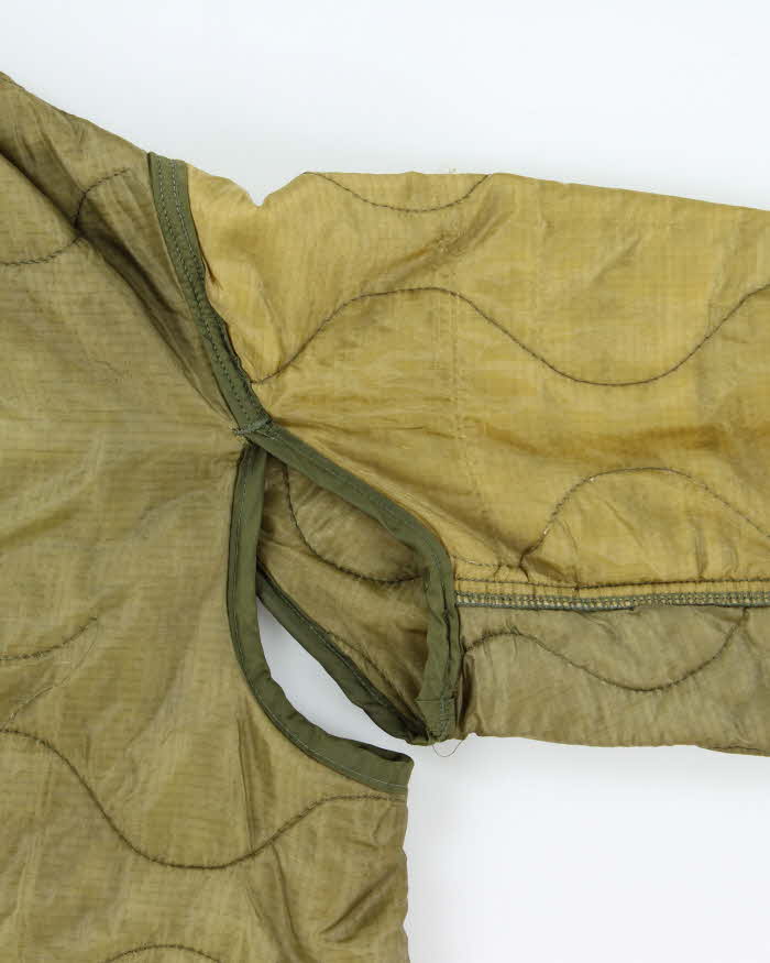 70s Vintage US Army M65 Jacket Liner - Large