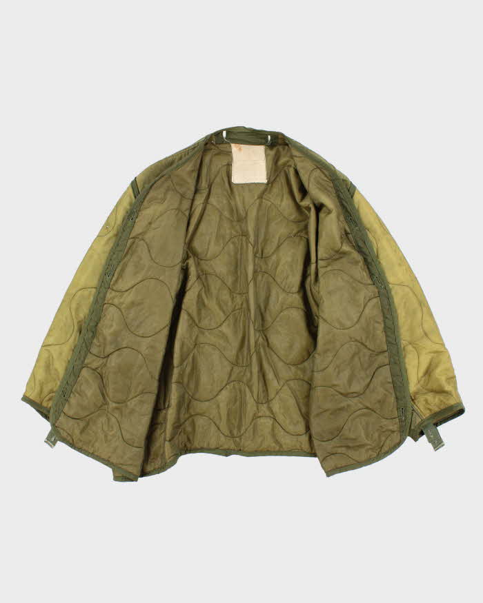 70s Vintage US Army M65 Jacket Liner - Large