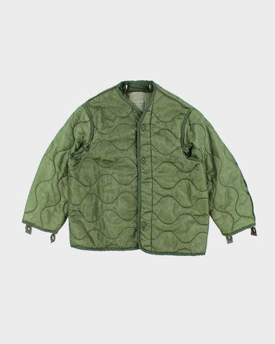 90s Vintage US Army M65 Jacket Liner - Large