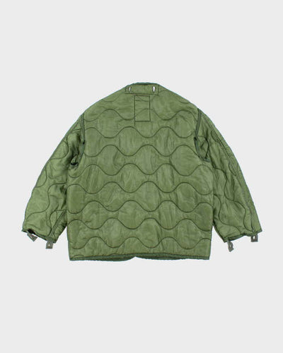 90s Vintage US Army M65 Jacket Liner - Large