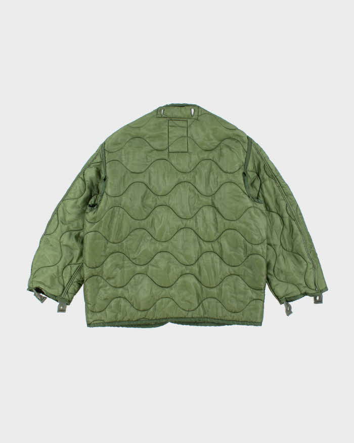 90s Vintage US Army M65 Jacket Liner - Large