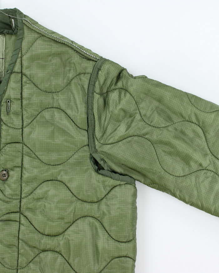 90s Vintage US Army M65 Jacket Liner - Large