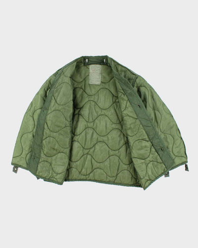 90s Vintage US Army M65 Jacket Liner - Large