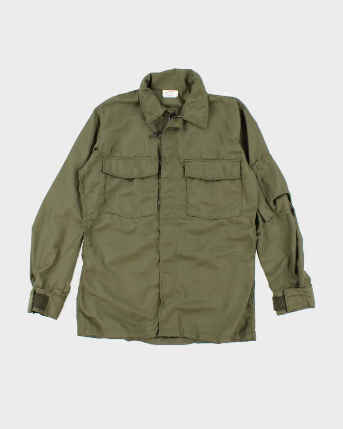 70s Vintage US Army Nomex Pilot Shirt - Small Long