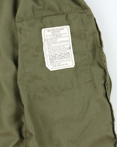70s Vintage US Army Nomex Pilot Shirt - Small