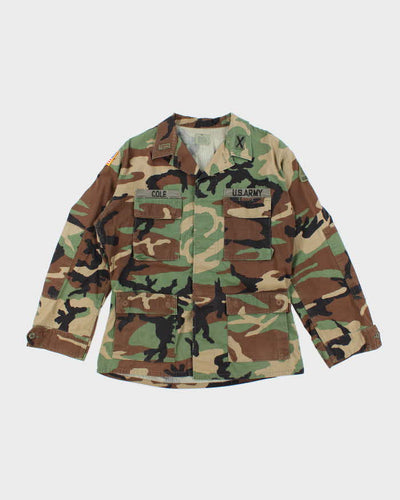90s Vintage US Army Woodland BDU Jacket - Large