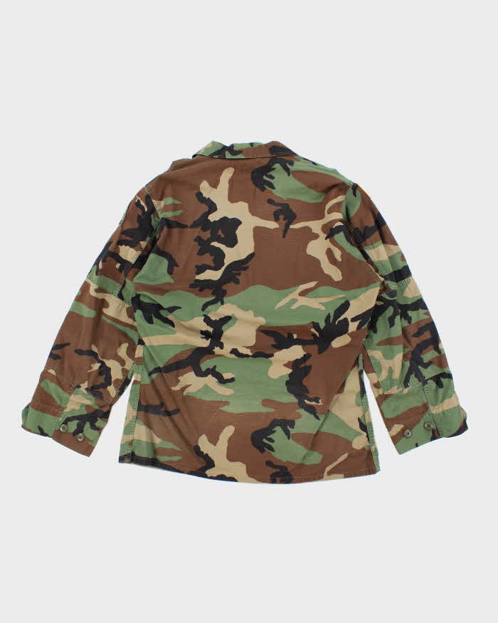 90s Vintage US Army Woodland BDU Jacket - Large