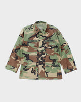 90s Vintage US Army Woodland BDU Jacket - Medium Regular