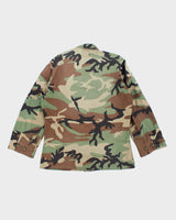 90s Vintage US Army Woodland BDU Jacket - Medium Regular