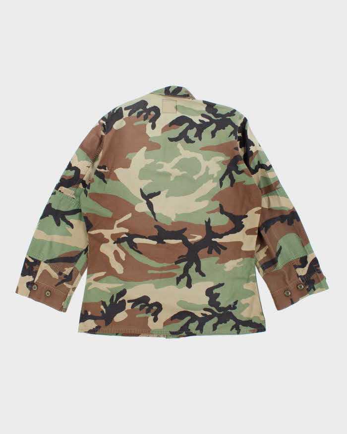 90s Vintage US Army Woodland BDU Jacket - Medium Regular