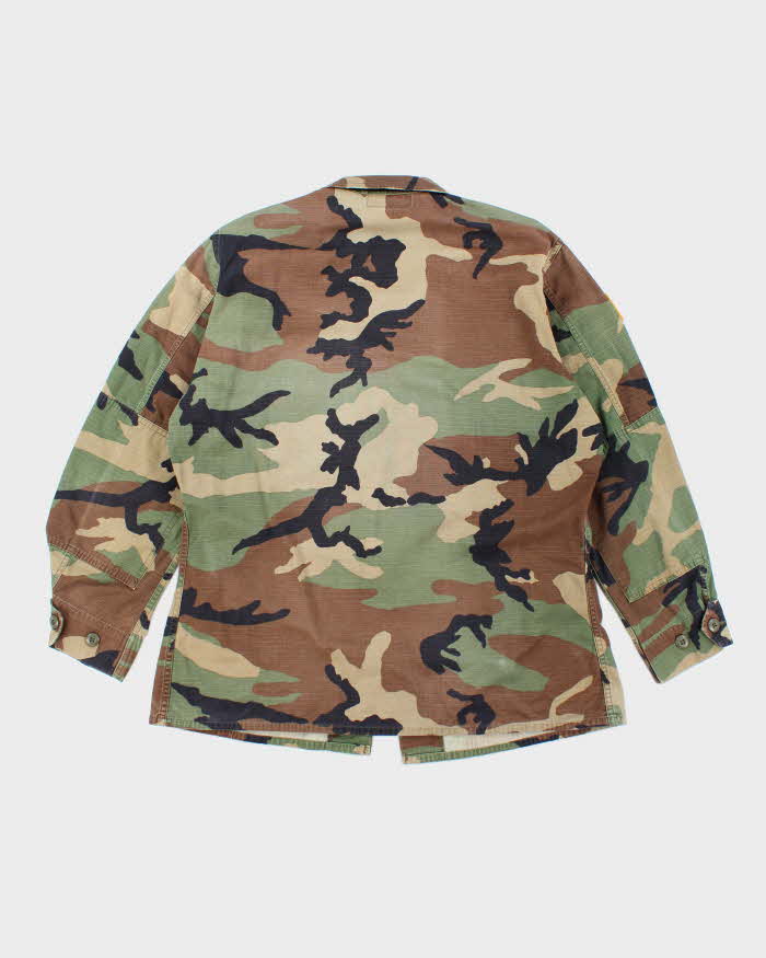 90s Vintage US Army Woodland BDU Jacket - Large