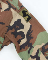 90s Vintage US Army Woodland BDU Jacket - Medium Short