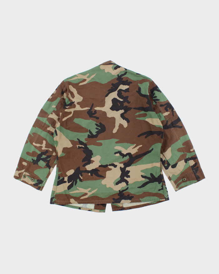 90s Vintage US Army Woodland BDU Jacket - Large