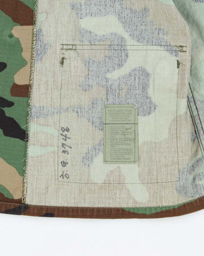 90s Vintage US Army Woodland BDU Jacket - Large
