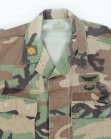 90s Vintage US Army Woodland BDU Jacket - Large