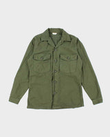 60s Vintage US Army OG-107 Utility Shirt - Small