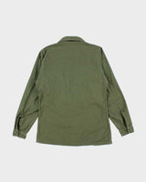 60s Vintage US Army OG-107 Utility Shirt - Small