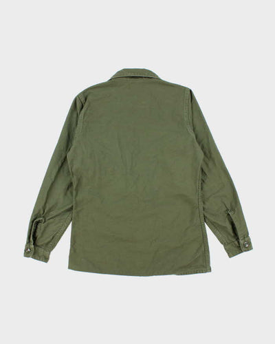 60s Vintage US Army OG-107 Utility Shirt - Small
