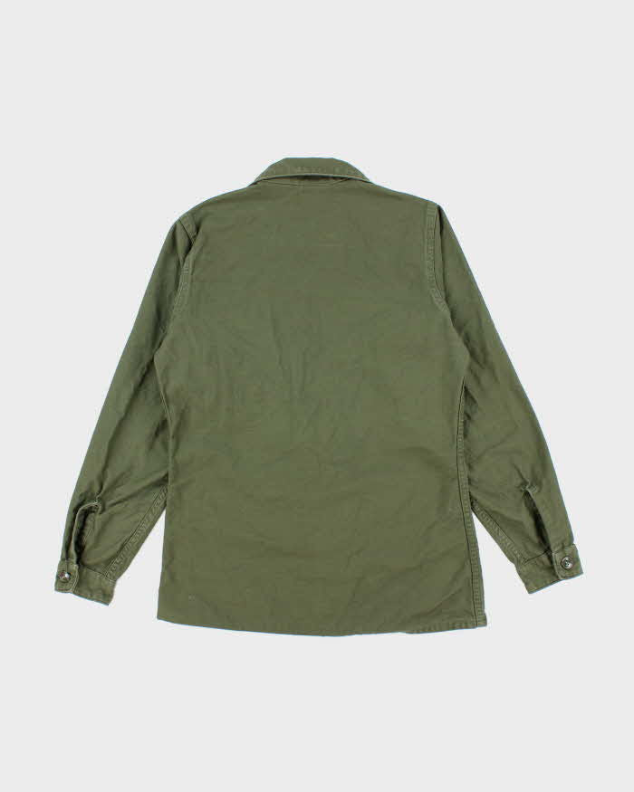 60s Vintage US Army OG-107 Utility Shirt - Small