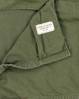 60s Vintage US Army OG-107 Utility Shirt - Small