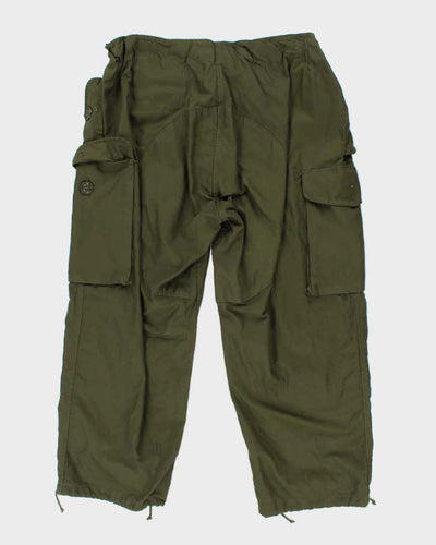 90s Vintage Canadian Army Cold Weather Trousers Shell - 42x28