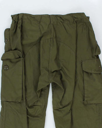 90s Vintage Canadian Army Cold Weather Trousers Shell - 42x28