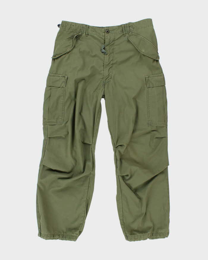 70s Vintage US Army M65 Trousers - 34x29