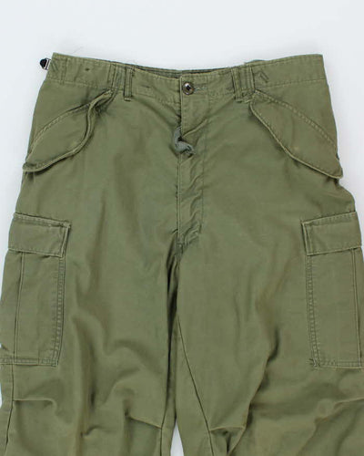 70s Vintage US Army M65 Trousers - 34x29