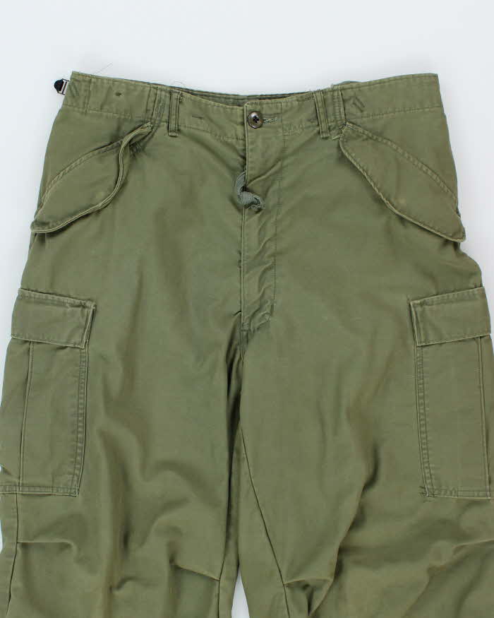 70s Vintage US Army M65 Trousers - 34x29