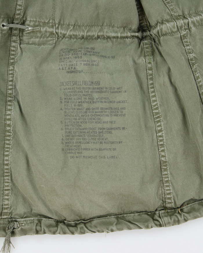 50s Vintage US Army M51 Field Jacket - Small Regular