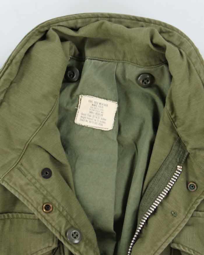 60s Vintage US Army M65 Field Jacket - Small Regular