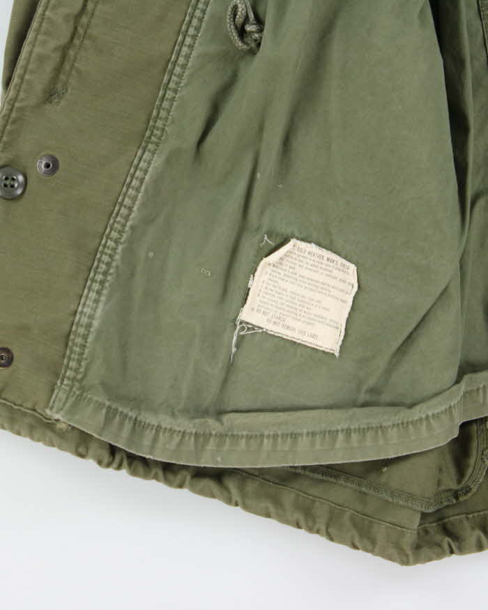 60s Vintage US Army M65 Field Jacket - Small Regular