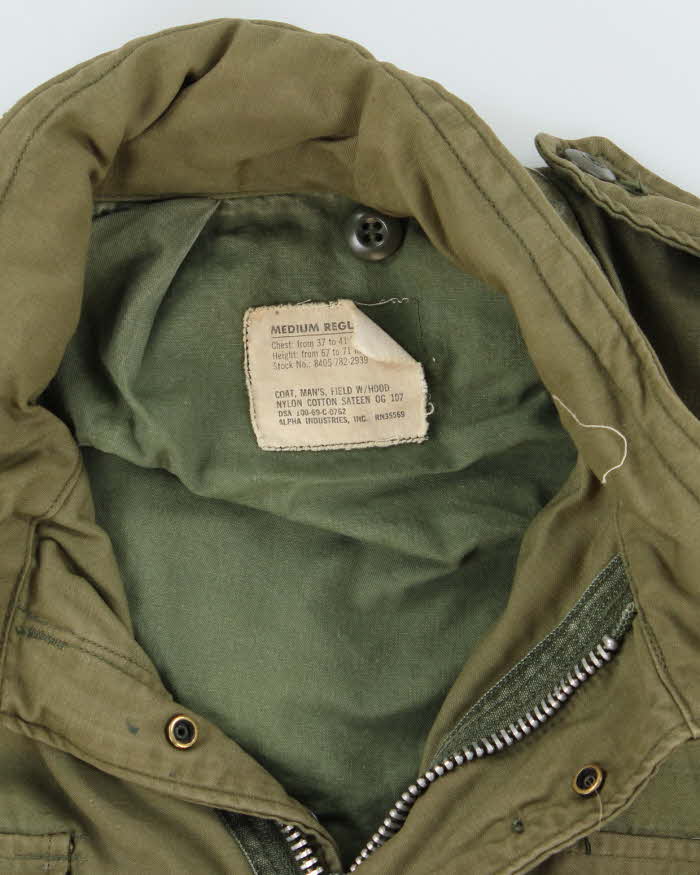 60s Vintage US Army M65 Field Jacket - Medium Regular