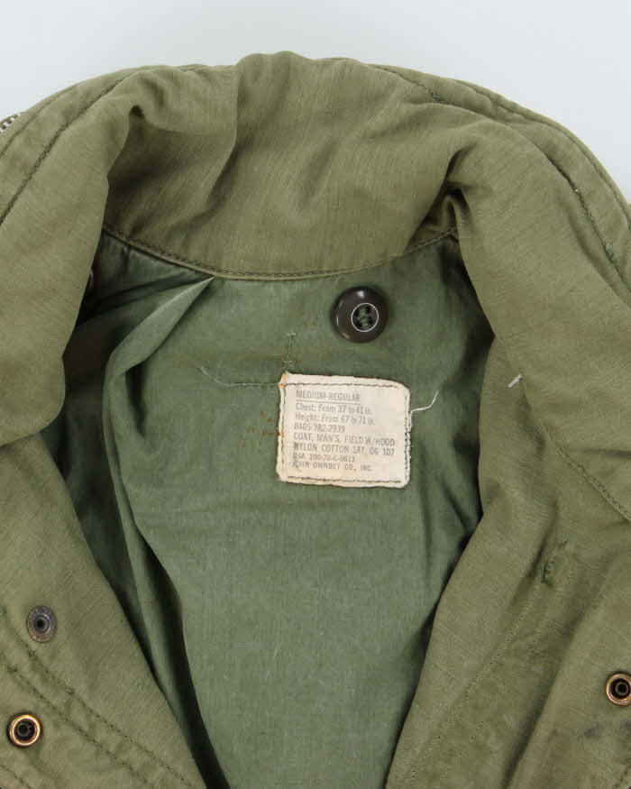 60s Vintage US Army M65 Field Jacket - Medium Regular